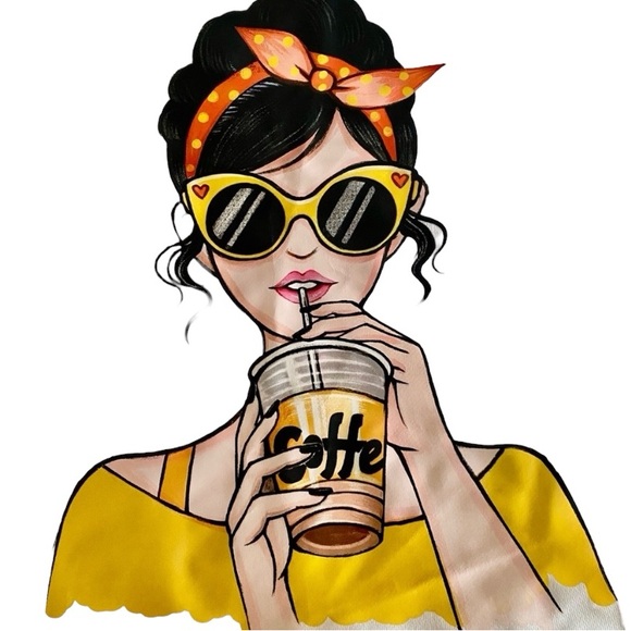 Emery Rose Lune Figure Graphic Sweatshirt Color White Size Medium - Picture 4 of 12